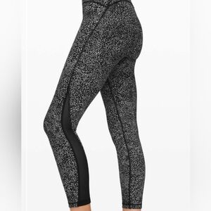 Lululemon Train Time Pants Leggings In Polar Shift Alpine. Size 8